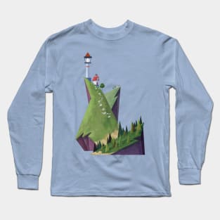 Lighthouse Island Long Sleeve T-Shirt